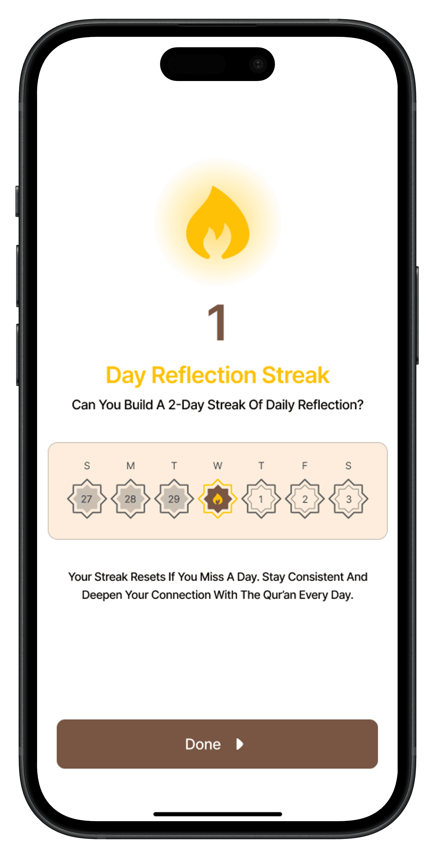 Primary reading interface with high-quality Arabic typography