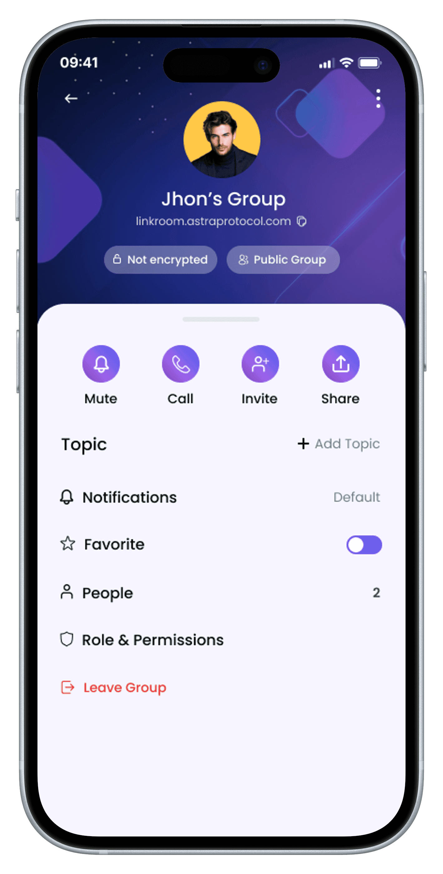 End-to-end encrypted decentralized chat interface with real-time message synchronization